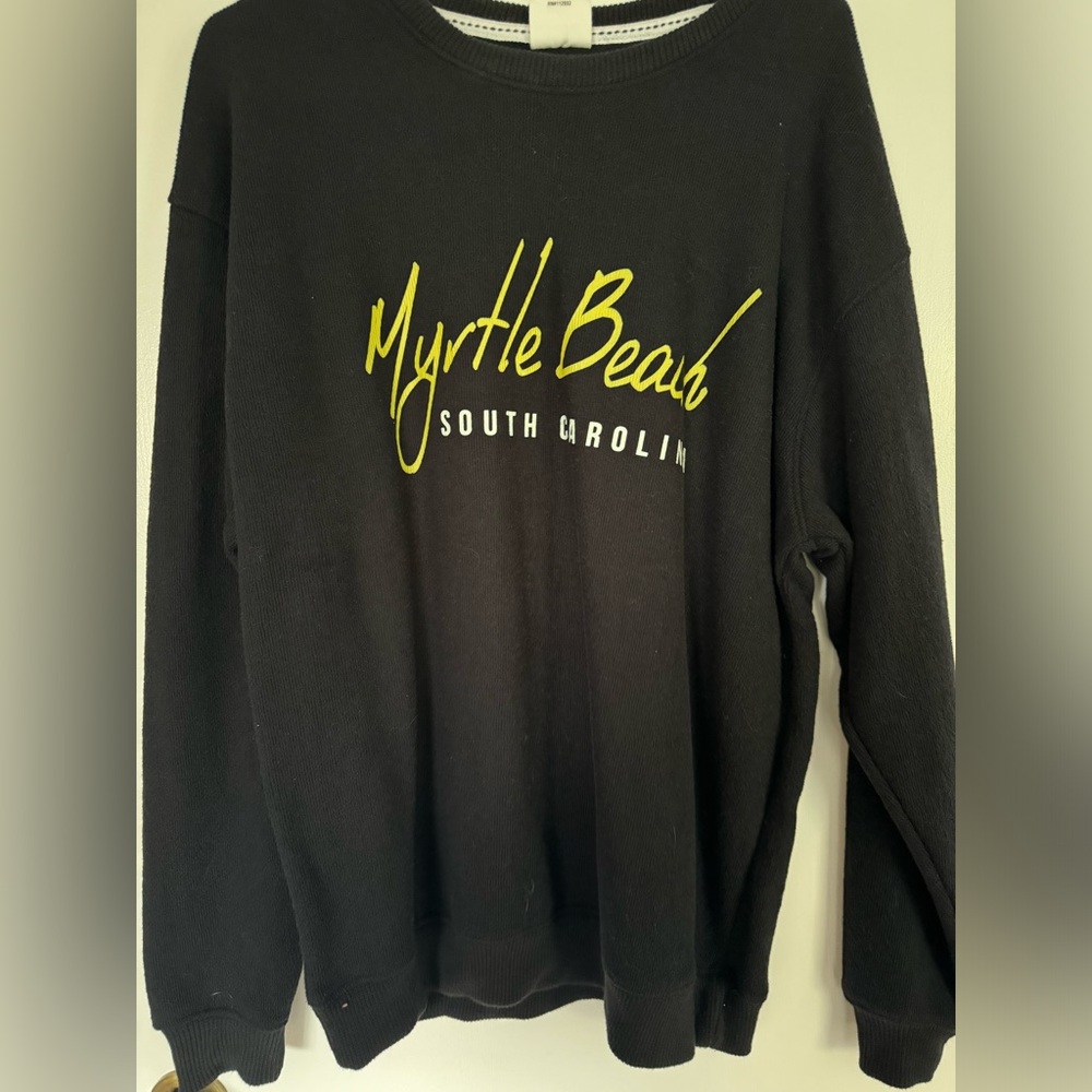 Myrtle Beach crew neck knitted material